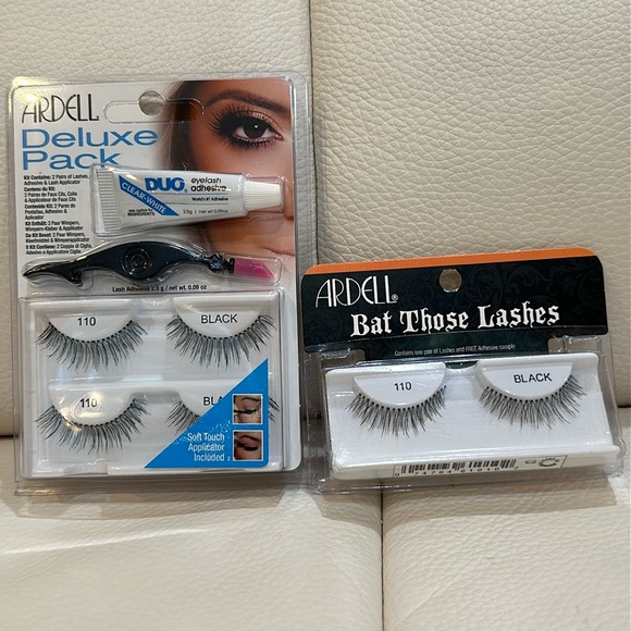 NWT Ardell Delux Pack Lash 110 Black Bundle - Picture 1 of 5